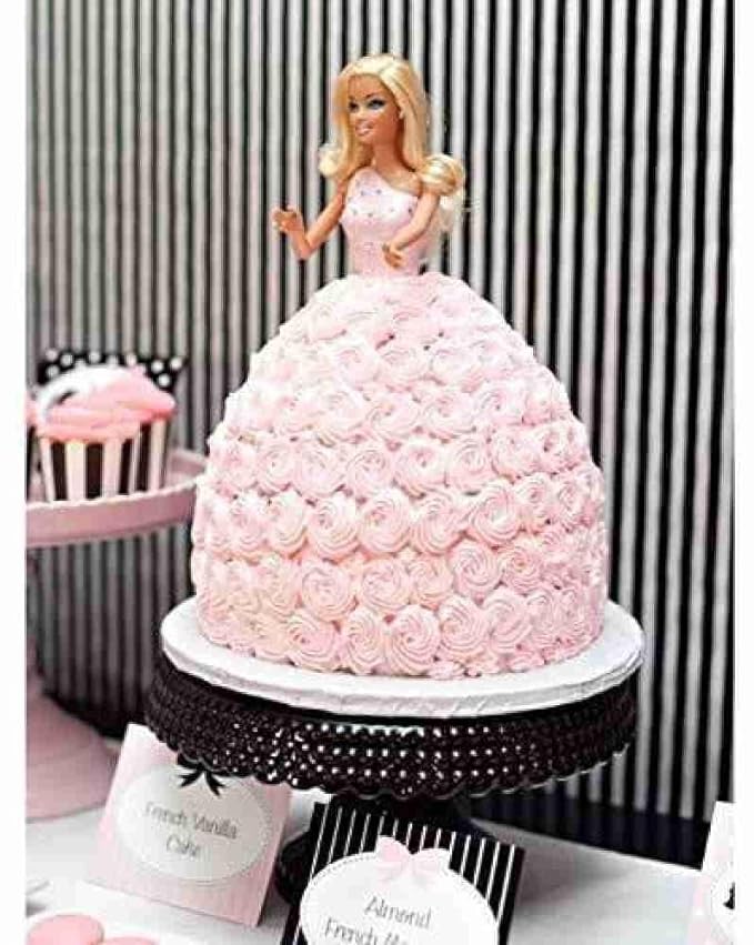 Doll Cake Topper Cake Topper for Decorating Doll Cakes, Princess Cakes or Barbie Themed Cakes Cake Topper for Cake Set of 1 Pcs