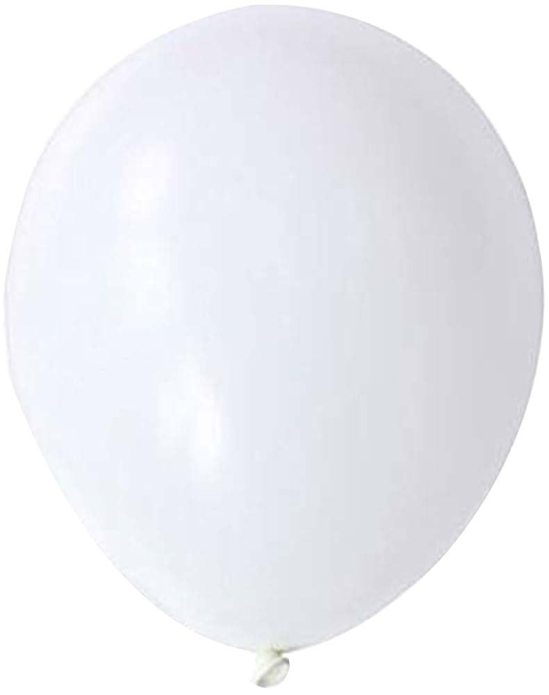 Metallic and Confetti Balloons for Party Decorations Toy Balloons B - Pack of 10 (Silver And White) /(Red white & Doted ballons)