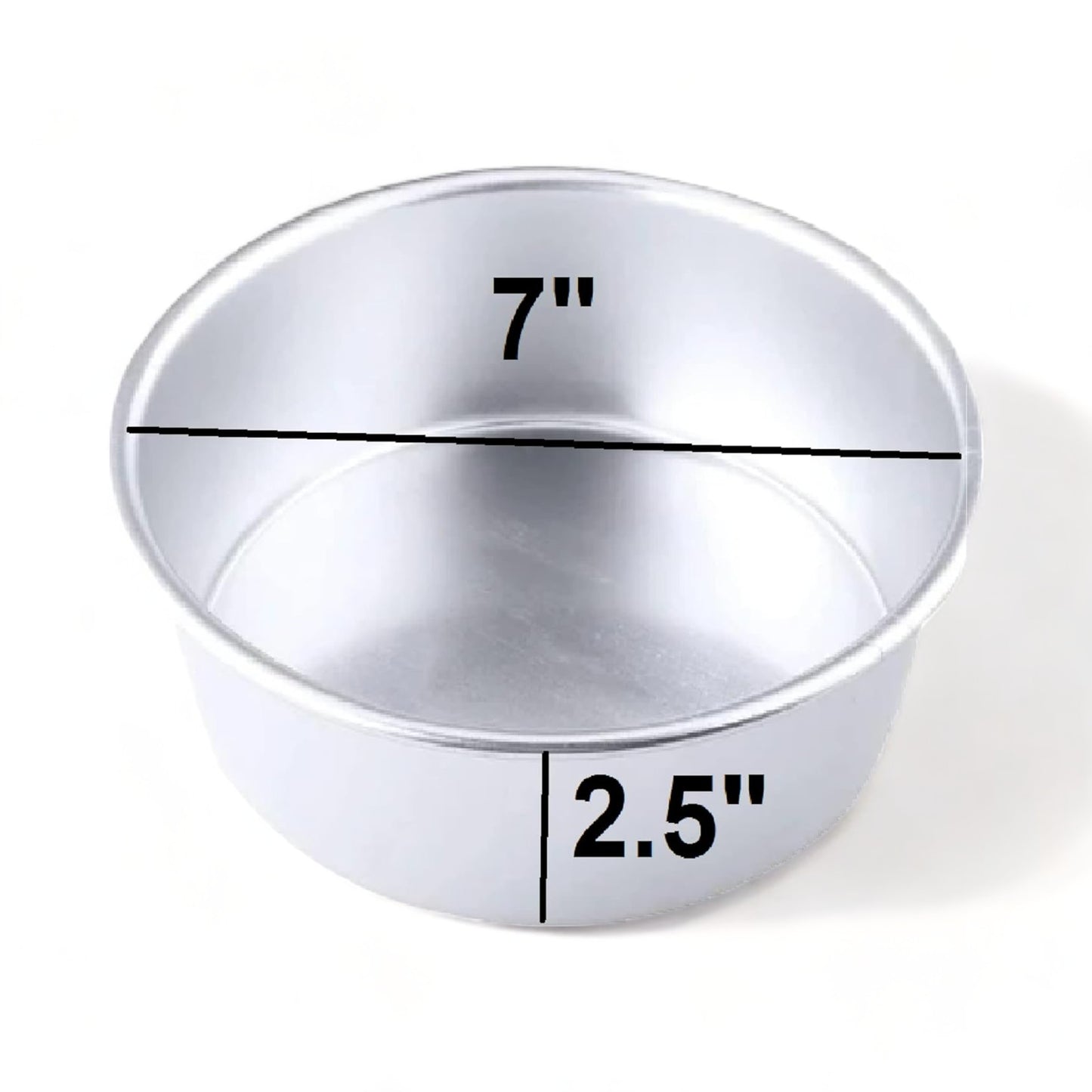 Aluminum Baking Tray Round 5in -8in