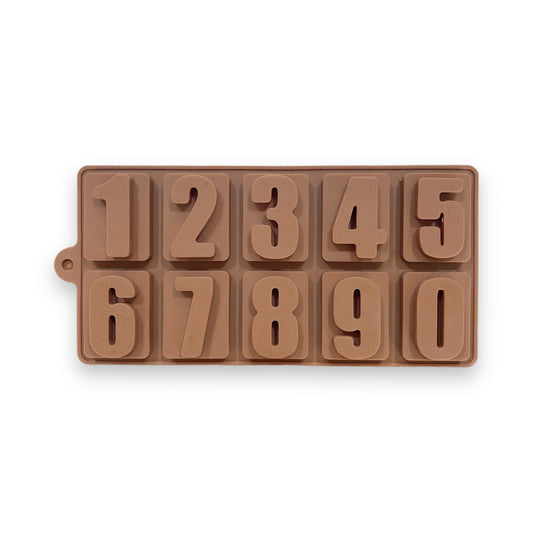 Number Chocolate Mould 1 Pc