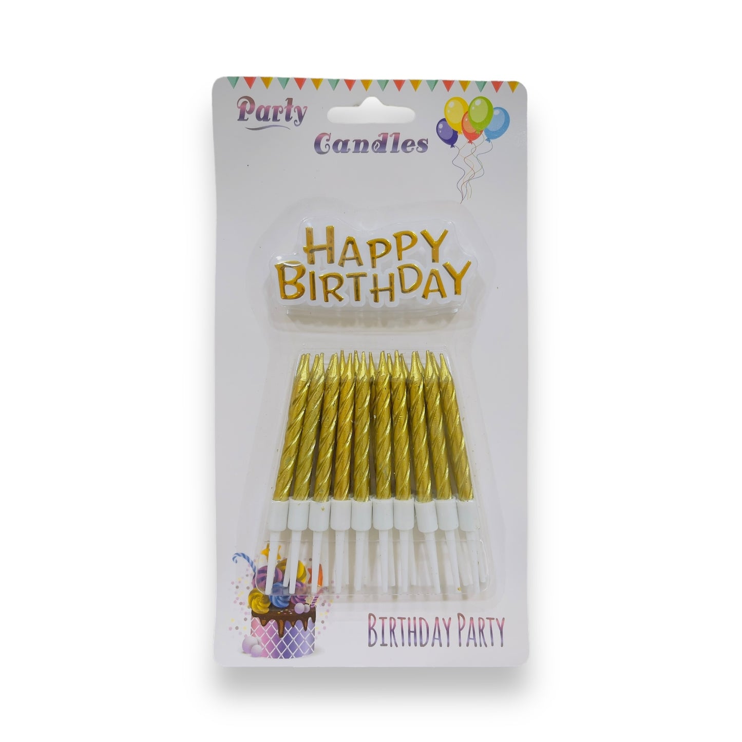 Happy Birthday Candle 21 Pc Set