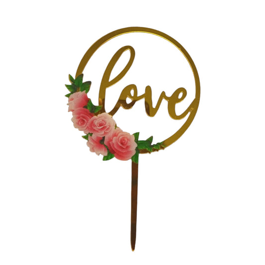 Love Cake Baking Topper 1 Pc