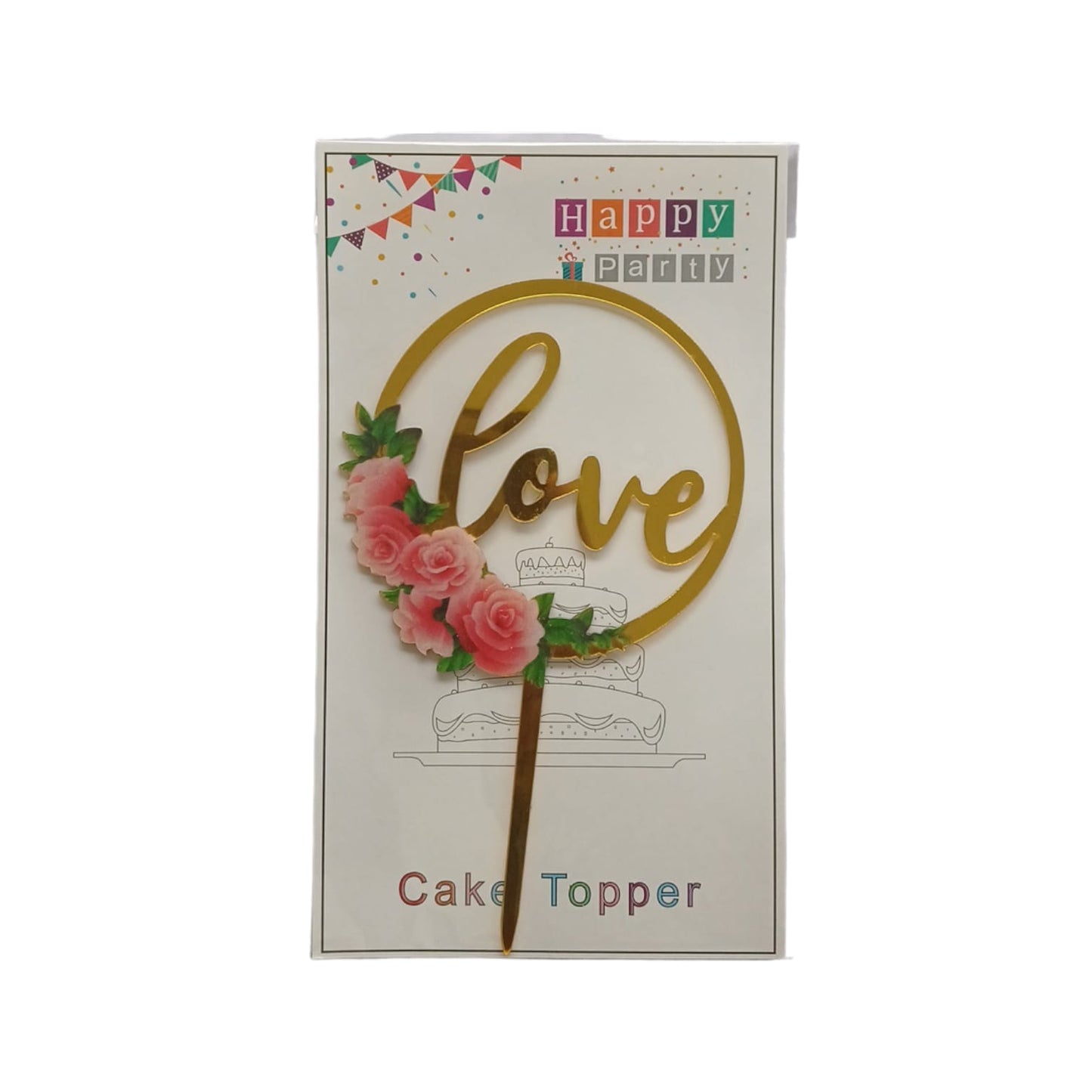 Love Cake Baking Topper 1 Pc