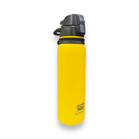 All Time 3 Layer Insulation 650ml Flask Good For Cold And Hot Yellow colour