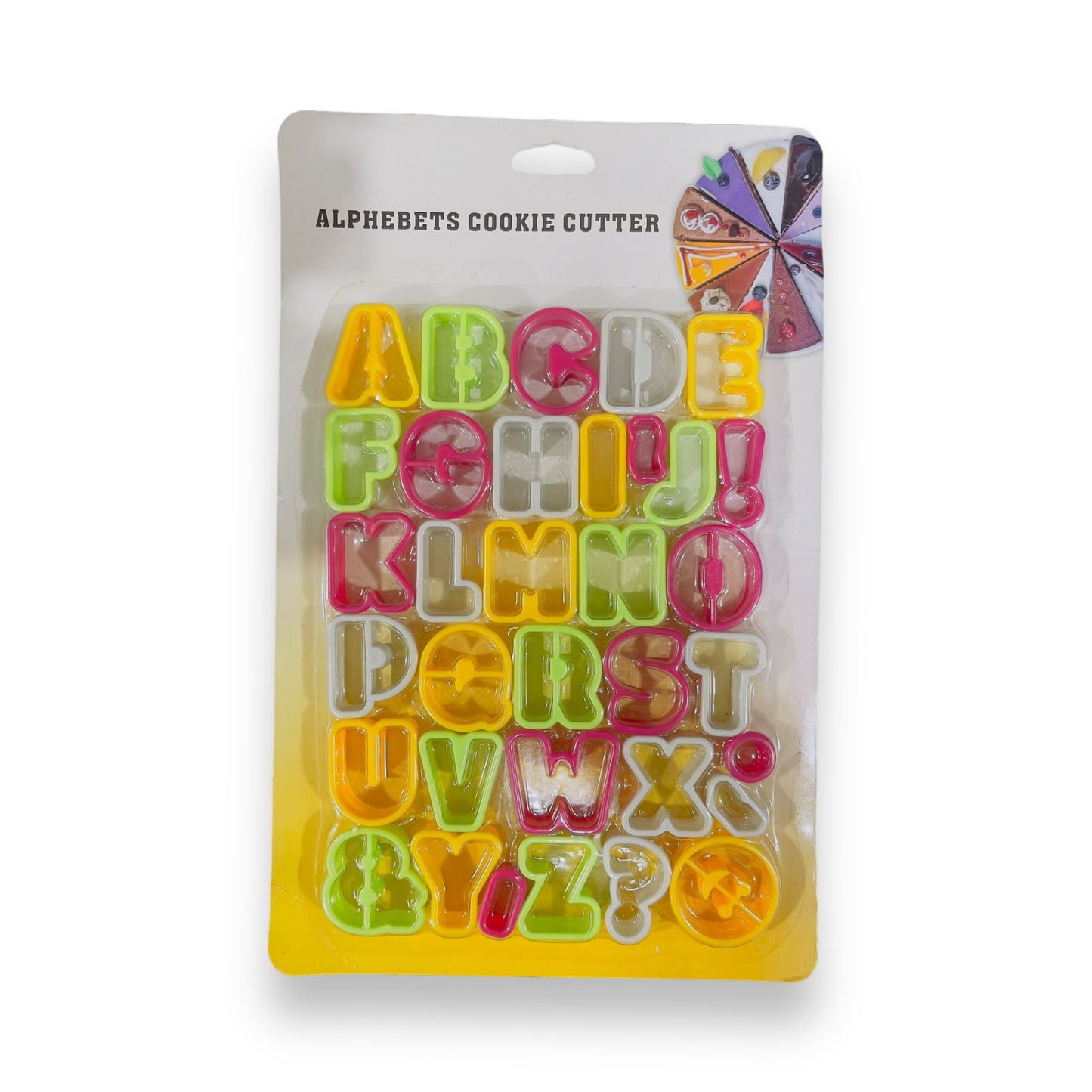 Fondant Icing Cookie Cutter Alphabets 32 Pc Set