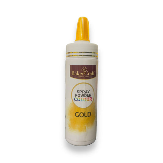 Baker Craft Spray Powder Colour Gold 25 gm