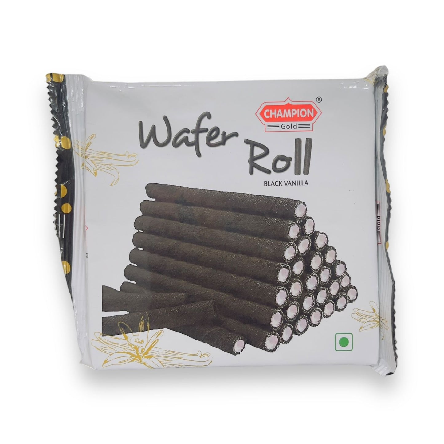 Champion Wafer Roll Black Vanilla 60 gm